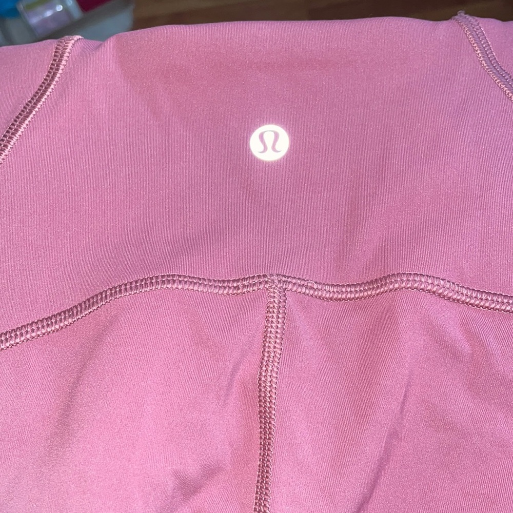 Salmon lulu lemon leggings